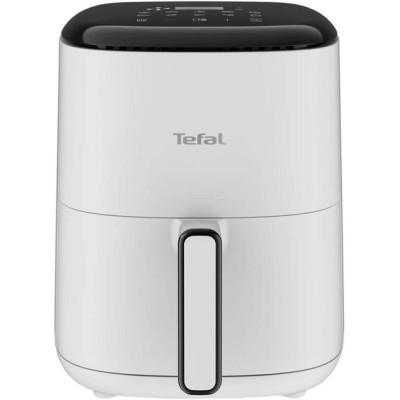 Мультипіч Tefal EasyFry Compact EY145A10, White/Black, 1300W, 3л, 10 програм, керування сенсорне, дисплей, таймер, автовідключення, сіточка для стікання жиру, антипригарне покриття чаші, 80-200˚C, можна мити в посудомийній машині