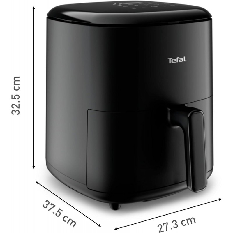 Мультипіч Tefal Easy Fry Max EY245840, Black, 1500W, 5л, 10 програм, керування сенсорне, сіточка для стікання жиру, антипригарне покриття чаші, 80-200˚C, можна мити в посудомийній машині