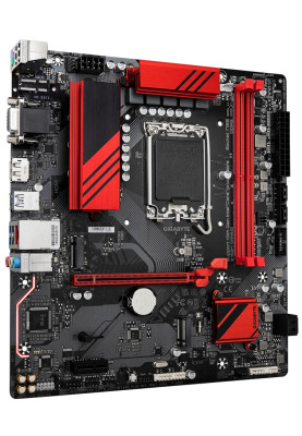 Материнська плата LGA1700, Gigabyte B760M GAMING, B760, 2xDDR5, Int.Video(CPU), 4xSATA3, 2xM.2, 1xPCI-E 4.0 x16, 1xPCI-E 3.0 x1, Realtek 7.1, RTL8125BG, 6xUSB3.2/6xUSB2.0, VGA/HDMI/DP, MicroATX