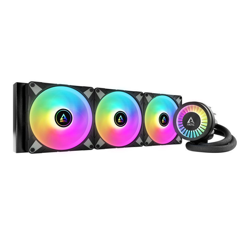 Система рідинного охолодження Arctic Liquid Freezer III 420 A-RGB, Black (ACFRE00145A)