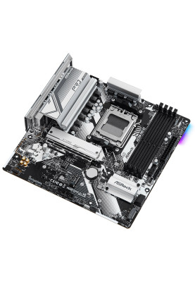 Материнська плата AM5 ASRock A620M Pro RS, A620, 4xDDR5, Int.Video (CPU), 4xSATA3, 3xM.2, 1xPCI-E 4.0 x16, 1xM.2 (Key E), ALC897, RTL8111H, 7xUSB3.2/8xUSB2.0, HDMI/DP, Micro ATX