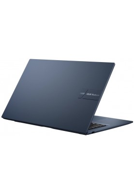 Ноутбук 17" Asus VivoBook 17 X1704ZA-AU143 (90NB10F2-M005Z0) Quiet Blue 17.3" FullHD 1920x1080 IPS матовий, Intel Core i3-1215U 3.3-4.4GHz, RAM 8GB, SSD 512GB, Intel UHD Graphics, DOS