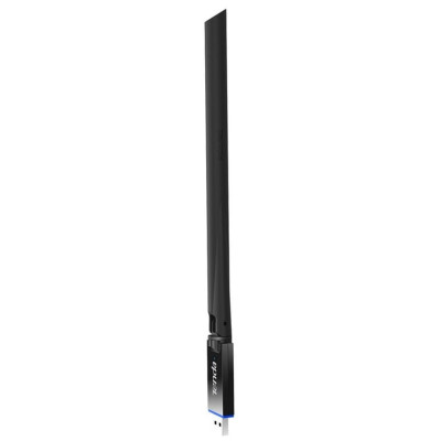 Мережевий адаптер USB Tenda U10, 802.11ac, 433 + 200Mbps, внутрішня спрямована антена, USB