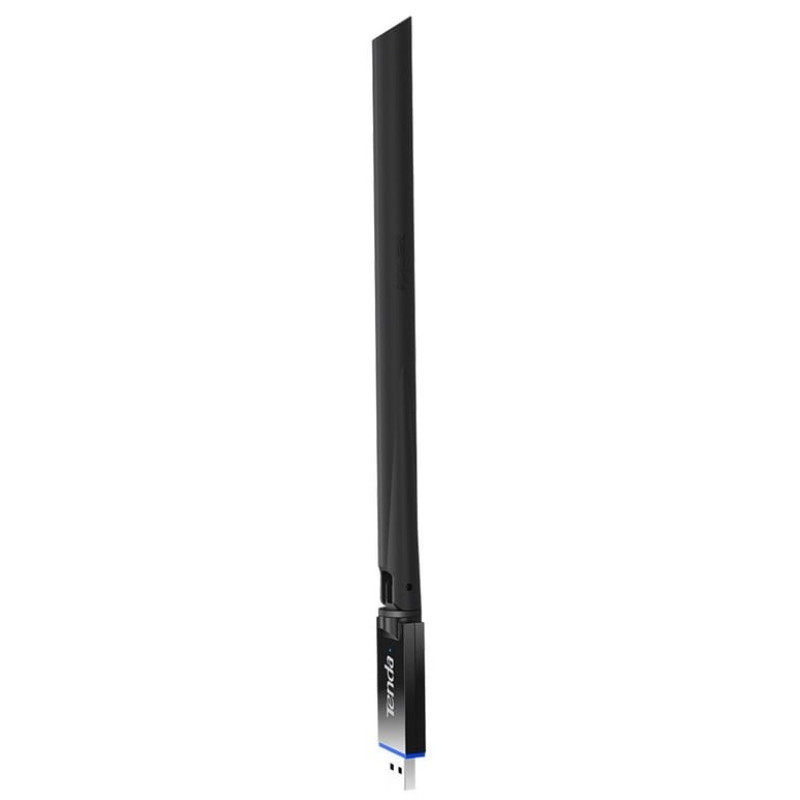 Мережевий адаптер USB Tenda U10, 802.11ac, 433 + 200Mbps, внутрішня спрямована антена, USB