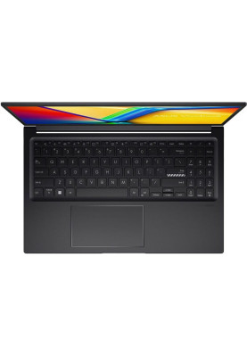 Ноутбук 15" Asus VivoBook 15X M3504YA-BQ009 (90NB1181-M000B0) Indie Black 15.6" FullHD 1920x1080 матовий, AMD Ryzen 5 7530U 2.0-4.5GHz, RAM 16GB, SSD 512GB, AMD Radeon Graphics, DOS