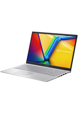 Ноутбук 15" Asus VivoBook 15 X1504VA-BQ005 (90NB10J2-M00050) Cool Silver 15.6" FullHD 1920x1080 матовий, Intel Core i5-1335U 1.3-4.6GHz, RAM 16GB, SSD 512GB, Intel Iris Xe Graphics, DOS