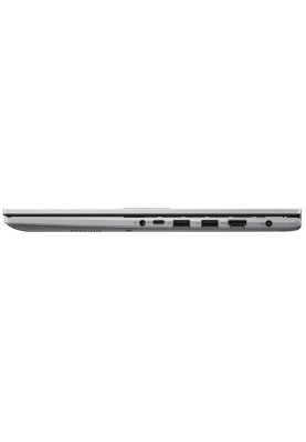Ноутбук 15" Asus VivoBook 15 X1504VA-BQ005 (90NB10J2-M00050) Cool Silver 15.6" FullHD 1920x1080 матовий, Intel Core i5-1335U 1.3-4.6GHz, RAM 16GB, SSD 512GB, Intel Iris Xe Graphics, DOS
