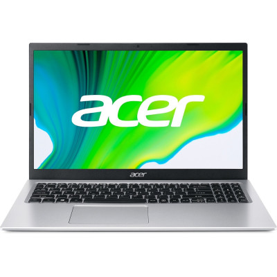 Ноутбук 15" Acer Aspire 3 A315-35-P0QF (NX.A6LEU.02E) Pure Silver 15.6" FullHD 1920x1080 матовий, Intel Pentium Silver N6000 1.1-3.3GHz, RAM 8GB, SSD 512GB, Intel UHD Graphics, DOS