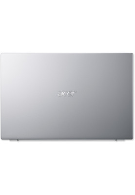 Ноутбук 15" Acer Aspire 3 A315-35-P0QF (NX.A6LEU.02E) Pure Silver 15.6" FullHD 1920x1080 матовий, Intel Pentium Silver N6000 1.1-3.3GHz, RAM 8GB, SSD 512GB, Intel UHD Graphics, DOS
