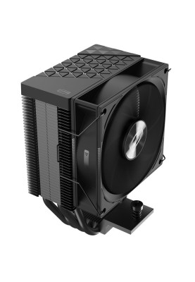 Кулер для процесора PcCooler R400, Black, алюміній/мідь, 1x90 мм, для Intel 1700/1200/115x, AMD AM5/AM4, висота 133 мм, до 180 Вт