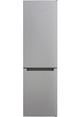 Холодильник Indesit INFC9 TI22X, Inox, двокамерний, ниж. мор. камера, No Frost, інвертор, загальний об'єм 367L, корисний об'єм 263L/104L, електронне керування, LED індикація, зона свіжості, A++, 202.7x59.6x67.8см