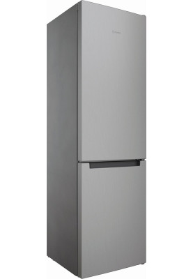 Холодильник Indesit INFC9 TI22X, Inox, двокамерний, ниж. мор. камера, No Frost, інвертор, загальний об'єм 367L, корисний об'єм 263L/104L, електронне керування, LED індикація, зона свіжості, A++, 202.7x59.6x67.8см
