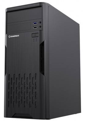 Корпус GameMax ET-210-NP-U3 Black, без БЖ, Midi Tower, ATX / Micro ATX / Mini ITX, USB 3.0, 370x175x410 мм