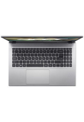 Ноутбук 15" Acer Aspire 3 A315-59-523Z (NX.K6TEU.014) Pure Silver 15.6" FullHD 1920x1080 IPS матовий, Intel Core i5-1235U 0.9-4.4GHz, RAM 8GB, SSD 512GB, Intel Iris Xe Graphics, DOS