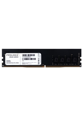 Пам'ять 8Gb DDR4, 2666 MHz, ProLogix, 19-19-19-43, 1.2V (PRO8GB2666D4)