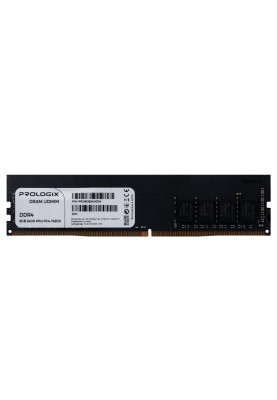 Пам'ять 8Gb DDR4, 2400 MHz, ProLogix, 17-17-17, 1.2V (PRO8GB2400D4)