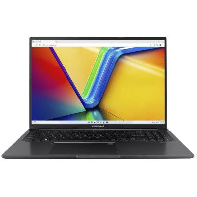 Ноутбук 16" Asus VivoBook 16 M1605YA-MB024 (90NB10R1-M000Y0) Indie Black 16.1" WUXGA+ 1920x1200 IPS матовий, AMD Ryzen 5 7530U 2.0-4.5GHz, RAM 16GB, SSD 512GB, AMD Radeon Graphics, DOS