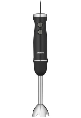 Блендер Ardesto HBG-600B, Black, 600W, занурювальний, 5 швидкостей, турборежим, 1 насадка