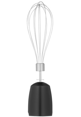 Блендер Ardesto HBSG-1000WHCHSL, Black, 1000W, занурювальний, 5 швидкостей з плавним регулюванням, турборежим, 7 насадок, подрібнювач 2000мл, мірний стакан 600мл, насадки для збивання, нарізання кубиками, картоплі фрі, шаткування, тертя