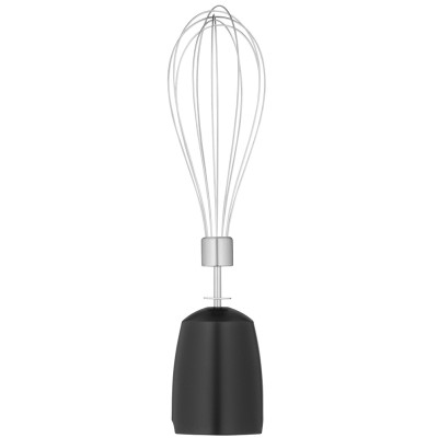 Блендер Ardesto HBSG-1000WHCHSL, Black, 1000W, занурювальний, 5 швидкостей з плавним регулюванням, турборежим, 7 насадок, подрібнювач 2000мл, мірний стакан 600мл, насадки для збивання, нарізання кубиками, картоплі фрі, шаткування, тертя