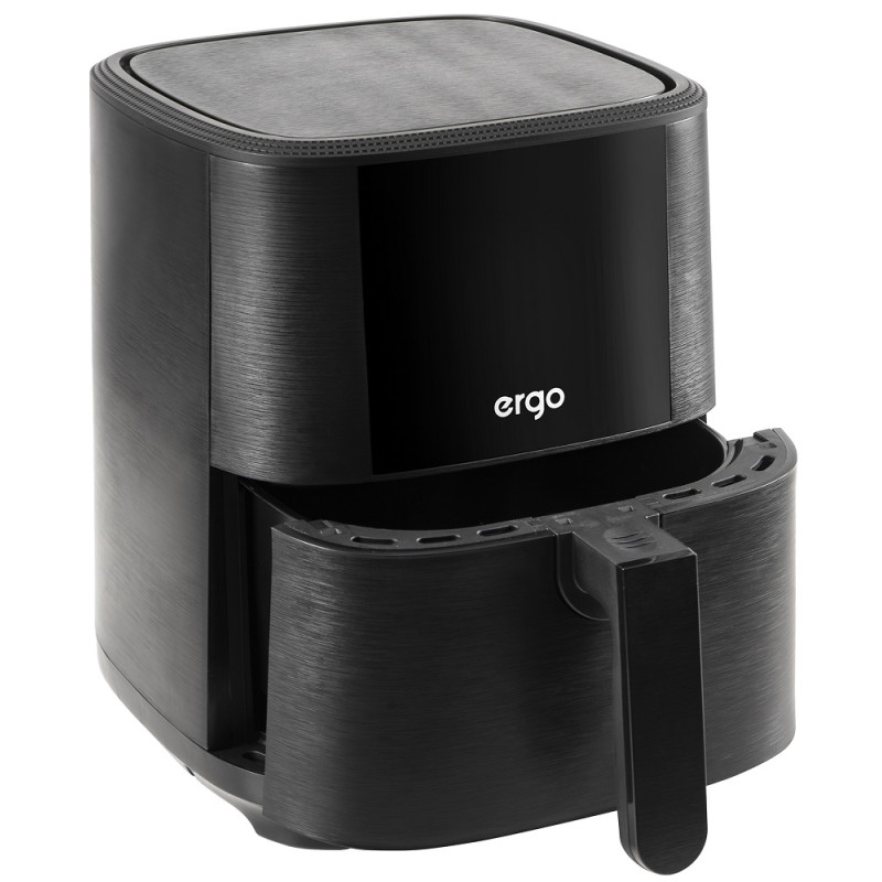Мультипіч Ergo AF-2501, Black, 1500W, 4.8л, 8 програм, керування сенсорне, автовідключення, антипригарне покриття чаші