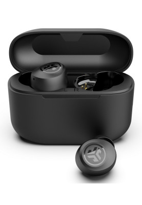 Навушники бездротові JLab Go Air Pop TWS, Black, Bluetooth, мікрофон, акумулятор 100 mAh, IPX4 (IEUEBGAIRPOPRBLK124)
