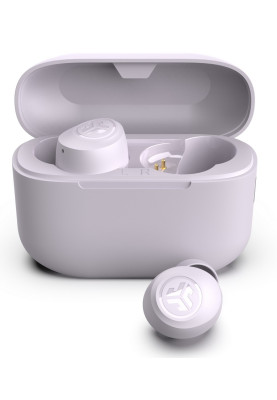 Навушники бездротові JLab Go Air Pop TWS, Lilac, Bluetooth, мікрофон, акумулятор 100 mAh, IPX4 (IEUEBGAIRPOPRLLC124)