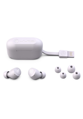 Навушники бездротові JLab Go Air Pop TWS, Lilac, Bluetooth, мікрофон, акумулятор 100 mAh, IPX4 (IEUEBGAIRPOPRLLC124)
