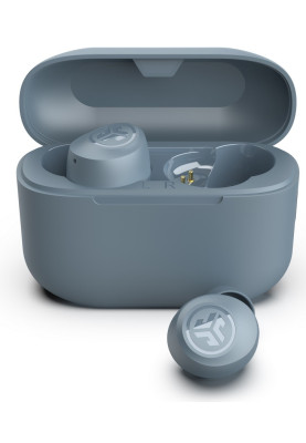Навушники бездротові JLab Go Air Pop TWS, Slate, Bluetooth, мікрофон, акумулятор 100 mAh, IPX4 (IEUEBGAIRPOPRSLT124)