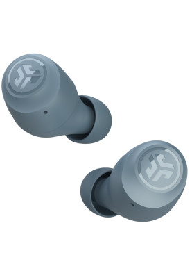 Навушники бездротові JLab Go Air Pop TWS, Slate, Bluetooth, мікрофон, акумулятор 100 mAh, IPX4 (IEUEBGAIRPOPRSLT124)