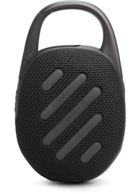 Колонка портативна 1.0 JBL Clip 5 Black, 7B, Bluetooth, живлення від акумулятора, IP67 водонепроникна