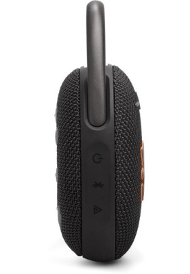 Колонка портативна 1.0 JBL Clip 5 Black, 7B, Bluetooth, живлення від акумулятора, IP67 водонепроникна