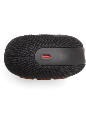 Колонка портативна 1.0 JBL Clip 5 Black, 7B, Bluetooth, живлення від акумулятора, IP67 водонепроникна
