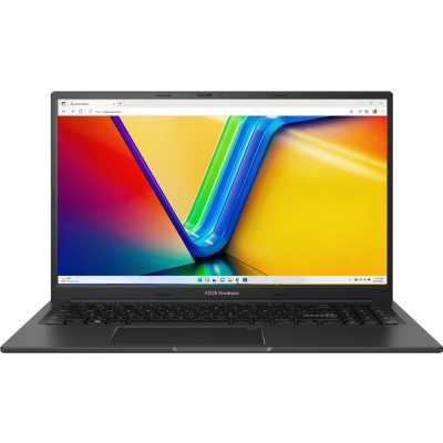 Ноутбук 15" Asus VivoBook 15X K3504VA-BQ311 (90NB10A1-M00BX0) Indie Black 15.6" FullHD 1920x1080 матовий, Intel Core i3-1315U 3.3-4.5GHz, RAM 8GB, SSD 512GB, Intel UHD Graphics, DOS