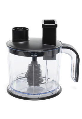 Блендер Eisen EBSS-154Р, Black, 1500W, занурювальний, 15 швидкостей з ступінчатим регулюванням, ТУРБО, мірна склянка 800мл, великий подрібнювач 1500мл, 2 диски дляшинкування та терка, насадка для пюре, вінчик