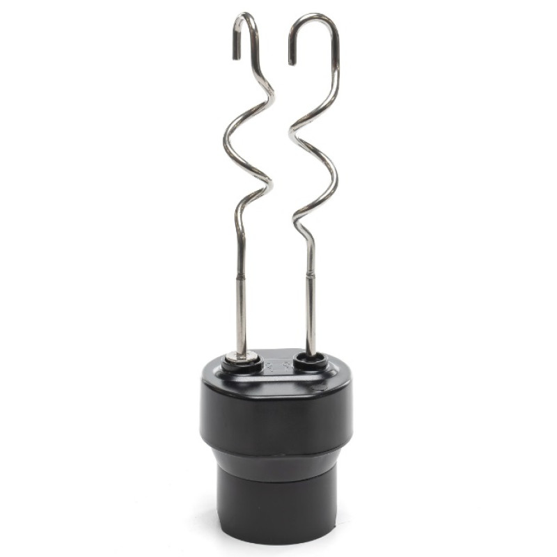Блендер Eisen EBSS-155WS, Black, 1500W, занурювальний, 15 швидкостей з ступінчатим регулюванням, ТУРБО, мірна склянка 800мл, великий подрібнювач 1500мл, 2 диски для шинкування та терка, насадка-міксер, гаки для тіста, вінчик