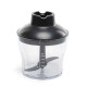 Блендер Eisen EBS-1500, Black, 1500W, занурювальний, 15 швидкостей з ступінчатим регулюванням, ТУРБО, мірна склянка 800мл, міні-подрібнювач 600мл, вінчик