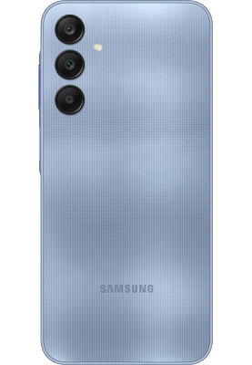 Смартфон Samsung Galaxy A25 5G (A256), Blue, 6.5" (2340x1080, 120 Гц, Super AMOLED), Exynos 1280 (8 ядер), Mali-G68 MP4, 6Gb, 128Gb, microSD, 50/8/2Mp + 13Mp, WiFi 5, Bluetooth 5.3, NFC, Type-C, 5000 mAh (25 Вт), Android 14 (SM-A256BZBDEUC)