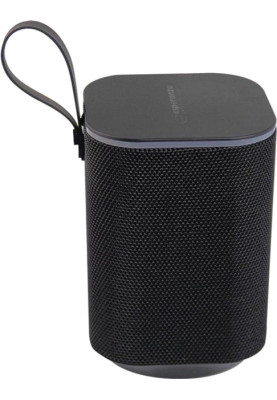 Колонка портативна 1.0 Esperanza RGB Illuminated FM Sakara EP155 Black, 10 Вт, пластиковий корпус, FM-радіо, Bluetooth, MicroSD / AUX, живлення від акумулятора, 1200мА*ч, керування сбоку