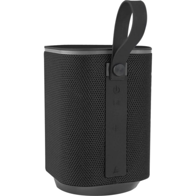 Колонка портативна 1.0 Esperanza RGB Illuminated FM Sakara EP155 Black, 10 Вт, пластиковий корпус, FM-радіо, Bluetooth, MicroSD / AUX, живлення від акумулятора, 1200мА*ч, керування сбоку