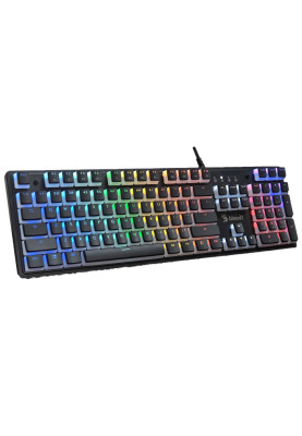 Клавіатура Bloody S510R, Pudding Black, USB, механічна (перемикачі BLMS Red), RGB підсвічування, 1.8 м