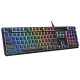 Клавіатура Bloody S510R, Pudding Black, USB, механічна (перемикачі BLMS Red), RGB підсвічування, 1.8 м