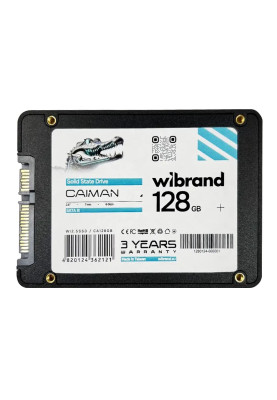 Твердотільний накопичувач SSD 512Gb, Wibrand Caiman, SATA3, 2.5", 3D TLC, 550/460 МБ/с (WI2.5SSD/CA512GBST)