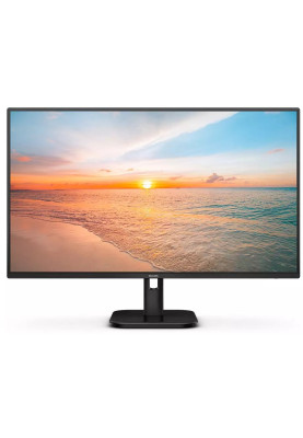 Монітор 27" Philips 27E1N1100A/00, Black, WLED, IPS, 1920x1080 (16:9), 4 мс, 100 Гц, 250 кд/м², 1300:1, 178°/178°, 2x2 Вт, VGA/HDMI, VESA 100x100 мм, FreeSync