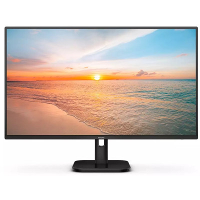 Монітор 27" Philips 27E1N1100A/00, Black, WLED, IPS, 1920x1080 (16:9), 4 мс, 100 Гц, 250 кд/м², 1300:1, 178°/178°, 2x2 Вт, VGA/HDMI, VESA 100x100 мм, FreeSync