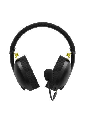 Навушники Hator Hyperpunk 2, Black, 3.5 мм, мікрофон, динаміки 50 мм з неодимовим магнітом, 64 Ом, 114 дБ, 1 м + 1.5 м (HTA-815)