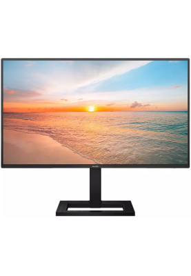 Монітор 23.8" Philips 24E1N1300AE/00 Black, WLED, IPS, 1920x1080 (16:9), 1 мс, 100 Гц, 250 кд/м², 1300:1, 178°/178°, HDMI/Type-C, Vesa 100x100, 2x2 Вт, 3xUSB 3.2, AMD FreeSync