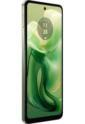 Смартфон Motorola G24, Ice Green, 4G, 2 NanoSIM, 6.56" (1612х720, IPS, 90 Гц), MediaTek Helio G85 (8 ядер), Mali-G52 MP2, 4Gb, 128Gb, NFC, WiFi 5, Bluetooth 5.0, 50Mp + 8Mp, Type-C, 5000 mAh (15 Вт), Android 14