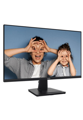 Монітор 27" MSI PRO MP275Q, Black, WLED, IPS, 2560x1440 (16:9), 1 мс, 100 Гц, 300 кд/м², 1300:1, 178°/178°, 2xHDMI/DP, 2x2 Вт, VESA 100x100 мм, Adaptive Sync