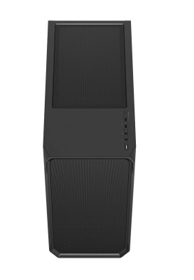 Корпус Fractal Design Focus 2, Black Solid, без БЖ, Mid Tower, для ATX / MicroATX / Mini-ITX, 2xUSB 3.0, макс. CPU - 170 мм / VGA - 405 мм, 2x140 мм (FD-C-FOC2A-07)